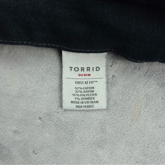 Torrid Denim First at Fit Jegging Size 22 Short - Picture 7 of 10
